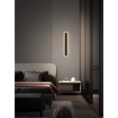 Настінний світильник Lunga Sconce 600 BK